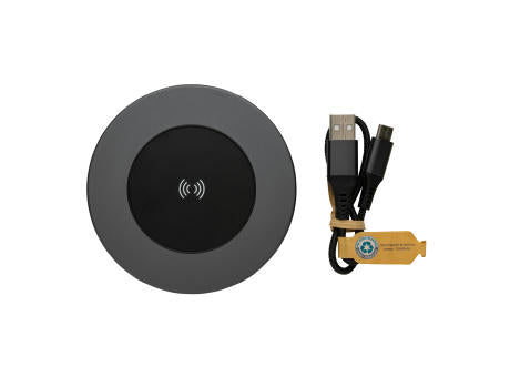 Terra 10W Wireless Charger aus RCS recyceltem Aluminium