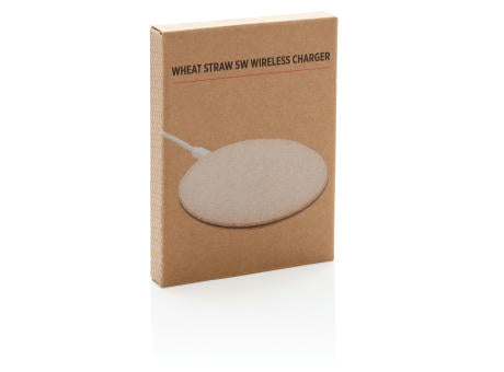 5W Weizenstroh Wireless Charger