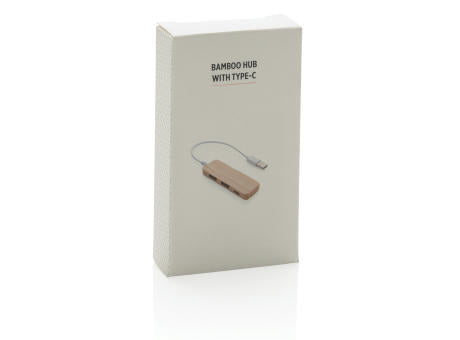 Bambus-Hub mit Type-C