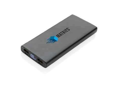 18W PD Powerbank mit 10.000 mAh aus Aluminium