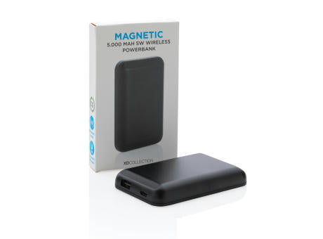 Magnetische 5.000 mAh Wireless Powerbank