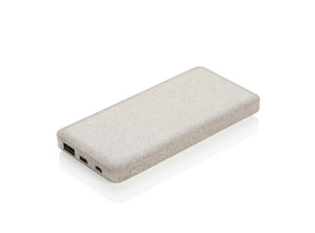 10.000 mAh Weizenstroh Powerbank