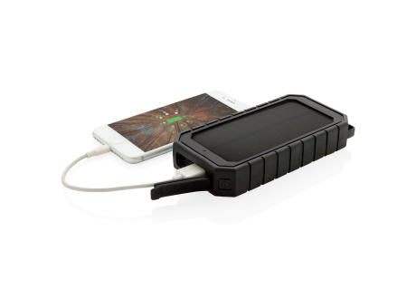 10.000 mAh Solar-Powerbank mit 10W Wireless aus RCS Plastik