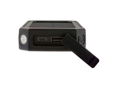 10.000 mAh Solar-Powerbank mit 10W Wireless aus RCS Plastik