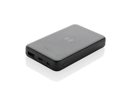 5.000mAh 5W Wireless Powerbank aus RCS recyceltem Kunststoff