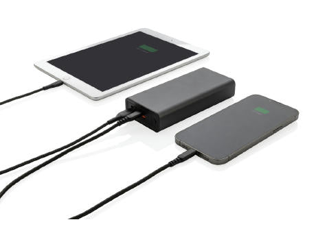 Terra 20.000mAh 20W Powerbank aus RCS recyceltem Aluminium