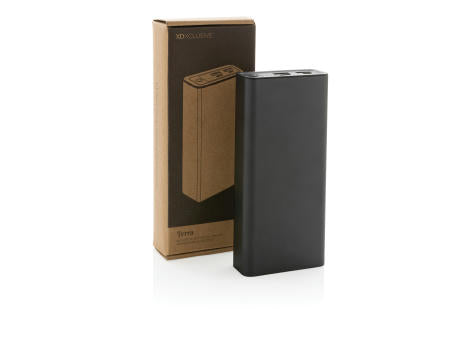 Terra 20.000mAh 20W Powerbank aus RCS recyceltem Aluminium