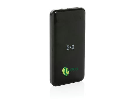 Wireless Powerbank aus RCS Standard recyceltem Kunststoff