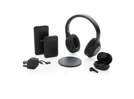 Wireless Powerbank aus RCS Standard recyceltem Kunststoff