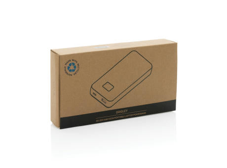Gridley 20.000mAh 65W Laptop Powerbank aus RCS rPlastik