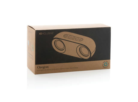 Oregon 10W Lautsprecher aus RCS recyc. Kunststoff und Kork