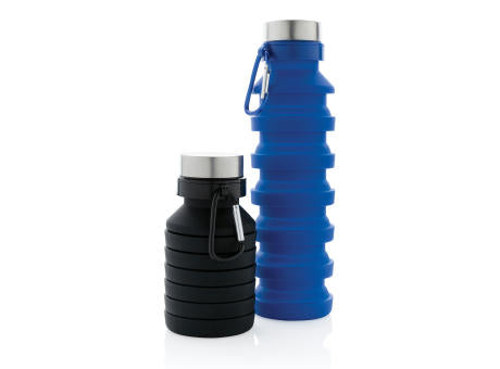 Auslaufgeschützte faltbare Silikonflasche