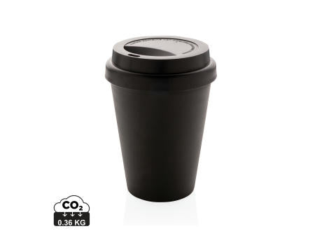Wiederverwendbarer doppelwandiger Kaffeebecher 300ml