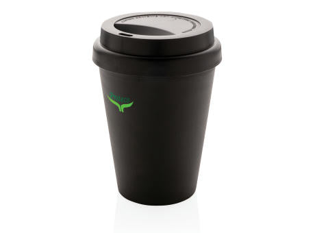 Wiederverwendbarer doppelwandiger Kaffeebecher 300ml