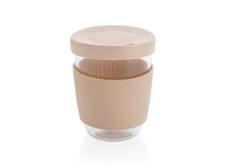 Ukiyo Borosilikatglas mit Silikondeckel & Sleeve