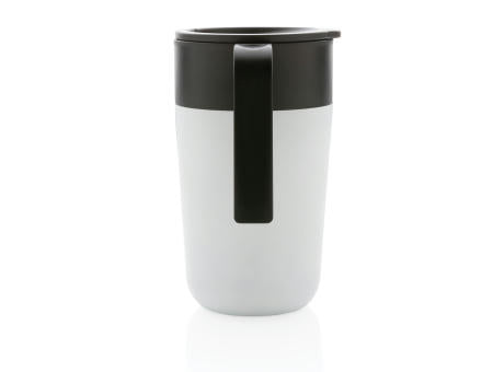 GRS recycelte PP und Stainless Steel Tasse mit Griff