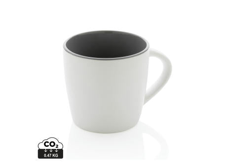 Keramiktasse innen coloriert, 300ml