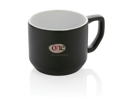 Moderne Keramiktasse, 350ml