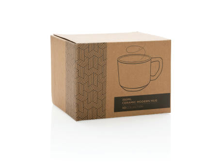 Moderne Keramiktasse, 350ml