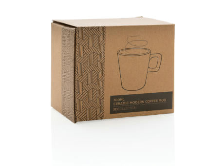 Moderne Keramik Kaffeetasse, 300ml