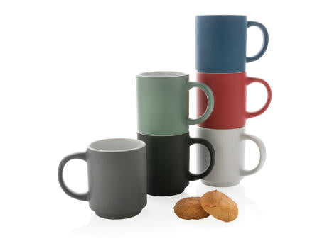 Stapelbare Keramiktasse, 180ml