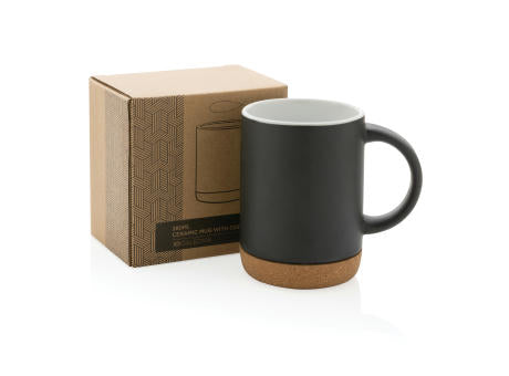 Keramikbecher mit Korkboden, 280ml
