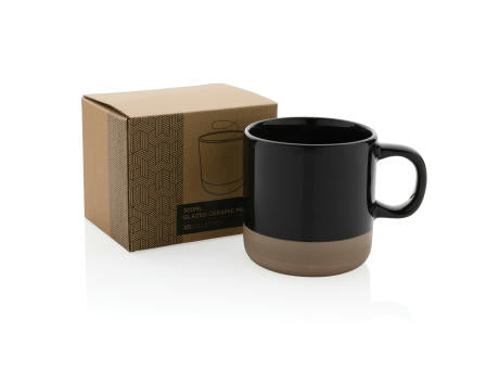 Becher aus glasiertem Keramik, 360ml