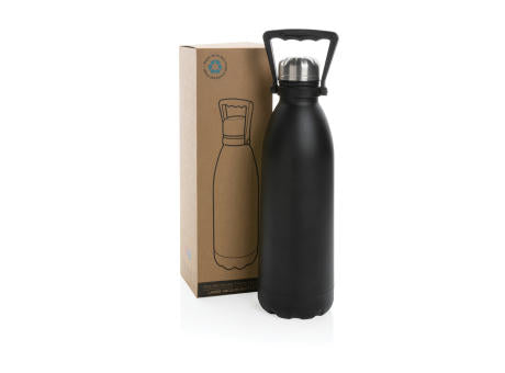 Große Vakuumflasche aus RCS recyceltem Stainless-Steel 1,5L