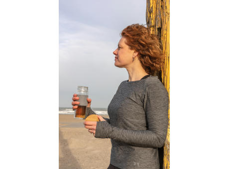 Impact doppelwandige Borosilikatglas-Flasche