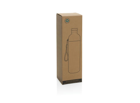 Impact auslaufsichere Wasserflasche aus RCS recyc. PET 600ml