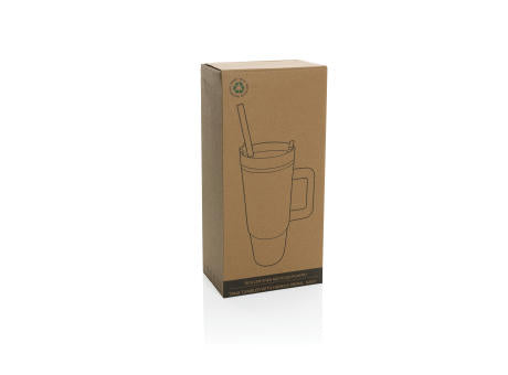 Tana Becher aus RCS recyceltem Kunststoff mit Griff 750ml
