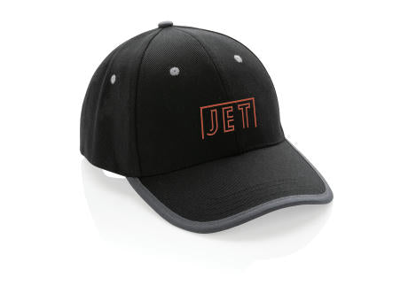 Impact AWARE™ 280gr Brushed rCotton 6 Panel Kontrast-Cap