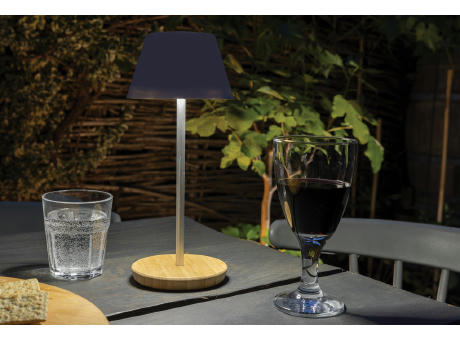 Pure Glow USB-Tischleuchte aus RCS recyceltem Kunststoff