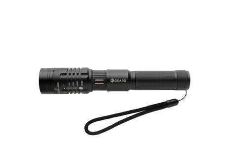 Gear X wiederaufladbare USB Taschenlampe