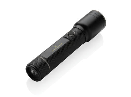Heavy-Duty USB-Taschenlampe aus RCS recyceltem Aluminium