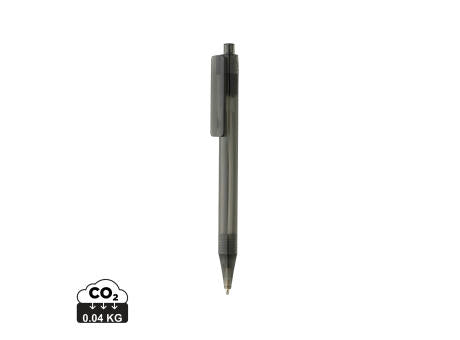 GRS rPET X8 transparenter Stift