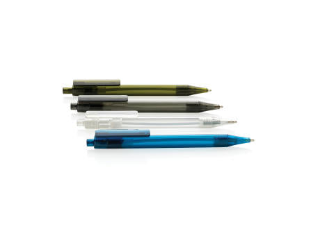 GRS rPET X8 transparenter Stift