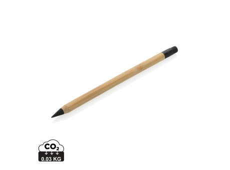Bambus Infinity-Stift mit Radiergummi