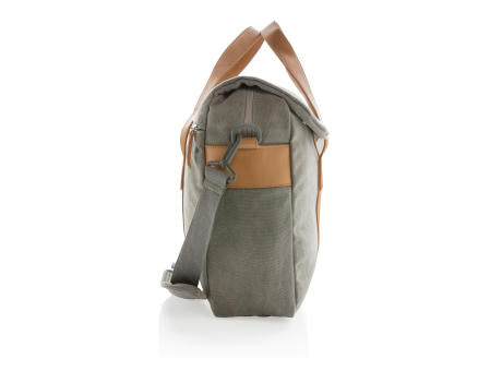 Canvas Laptop-Tasche, PVC-frei