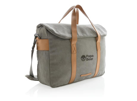 Canvas Laptop-Tasche, PVC-frei