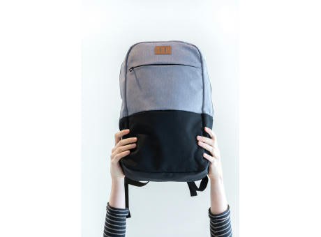 Moderner 15.6" USB & RFID Laptop-Rucksack, PVC-frei