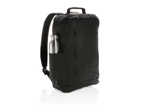 Fashion schwarzer 15.6" Laptop-Rucksack, PVC-frei