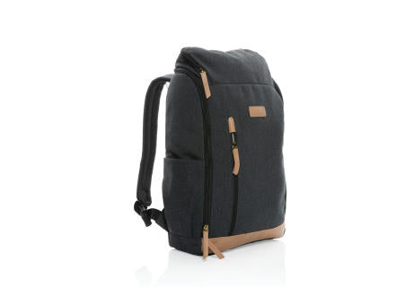 Impact AWARE™ 16 oz. r recyceltem canvas 15" Laptop-Rucksack