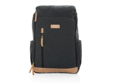 Impact AWARE™ 16 oz. r recyceltem canvas 15" Laptop-Rucksack