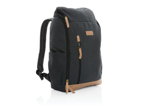Impact AWARE™ 16 oz. r recyceltem canvas 15" Laptop-Rucksack