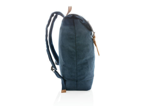 Canvas Laptop-Rucksack, PVC-frei