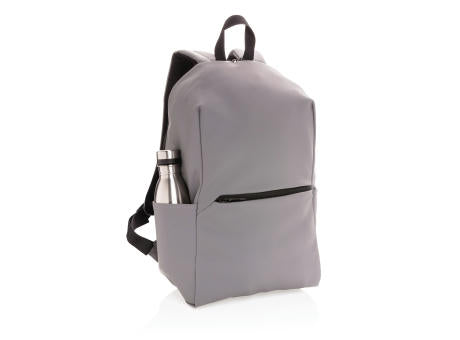 Schicker PU 15.6" Laptop-Rucksack