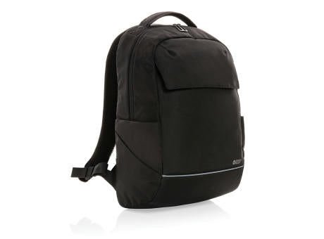 Swiss Peak Brooke AWARE™ 15,6" Laptop-Rucksack aus rPET