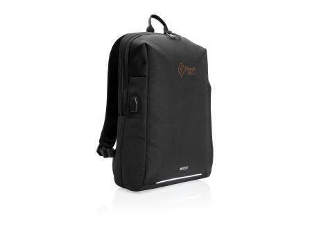 Swiss Peak AWARE™ RFID und USB A-Laptop-Rucksack