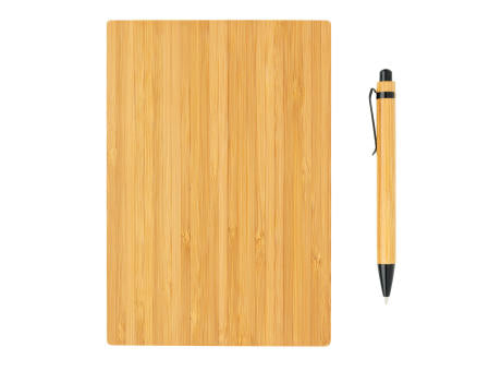 A5 Bambus Notizbuch & Stift